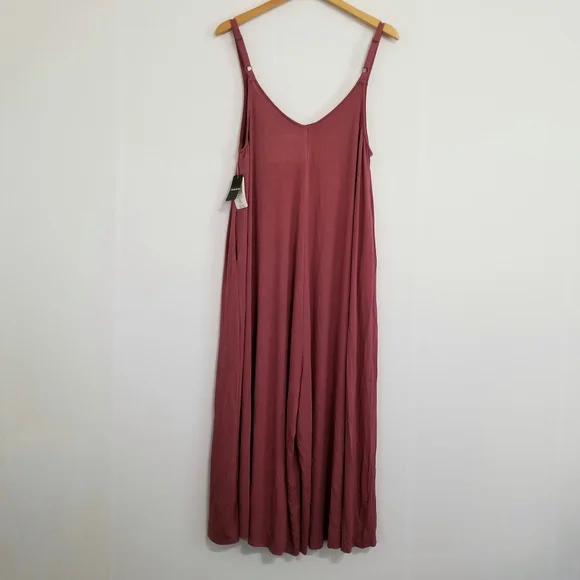 NWT Torrid Purple Super Culotte Jumpsuit Size 2X - Picture 6 of 10